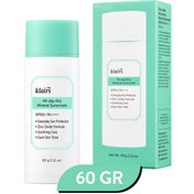 Resim Klairs - All-day Airy Mineral Sunscreen SPF 50+ PA++++ (Ultra Hafif Dokulu Çinko Oksitli Leke Karşıtı Mineral Güneş Kremi)(%40 Tanıtım indirimli) 