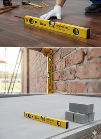 Resim 5501 Mıknatıslı Su Terazisi Sarı 50 Cm 