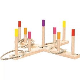 Resim Nessiworld Playwood Wooden Ring Toss Game in a Box 