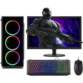 Resim Zeiron PG490 i5-3470 16 GB 500 GB 240 GB RX550 21.5" Masaüstü Oyuncu Bilgisayarı 