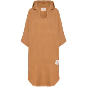 Resim Muslin Unisex Panço Caramel - STD / Caramel 