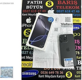 Resim Apple iPhone 16 Pro Max İkinci El TR | 256 GB | Siyah 