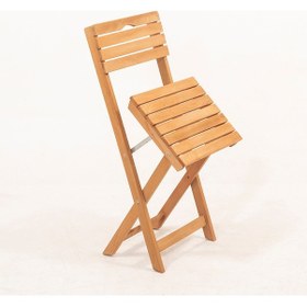 Resim Meya Dekor Balkon - Bahçe - Mutfak 3'lü Bistro Set 2 Sandalye 1 Masa Ahşap 