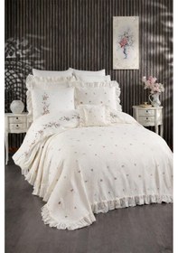 Resim Enrico 10 Parça Çeyiz Seti Krem 