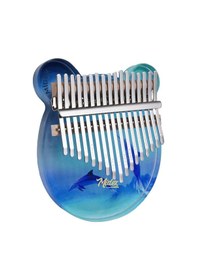 Resim Midex Klx-650 Okyanus Cam Kalimba 17 Tuşlu Full Set 