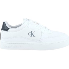 Resim Calvin Klein Classic Cupsole Erkek Beyaz Spor Ayakkabı Ym0ym01202-01w Beyaz 