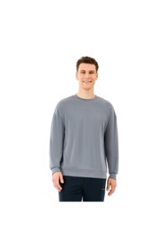Resim Skechers S2510041 M Loose Crewneck Sweat Gri Erkek Sweatshirt 
