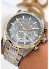 Resim Sergio Tacchini Premium Lüx Çelik Kordon Erkek Kol Saati Gümüş-gold Stsd007 Çok Renkli 