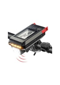 Resim Forte Gt 6145 Bisiklet 450 Lümen Ön Işık Ve Km Saati Wıreless Kablosuz Kırmızı 