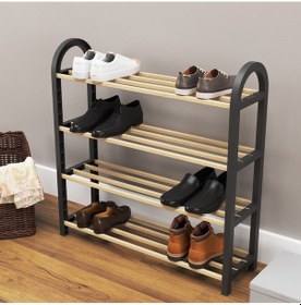 Resim Sto-6719 Ahşap Çubuklu Ayakkabılık 