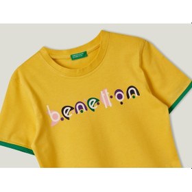 Resim United Colors Of Benetton Benetton Kız Çocuk Tshirt Bnt-g290 Top 001 