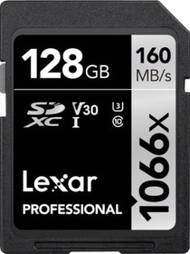 Resim Lexar Professional 128Gb 1066X Sdxc Uhs-I Sd Hafıza Kartı 