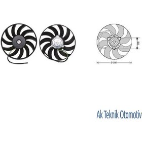 Resim Fan Motoru 12V Audi A4 2004>> 504634495 