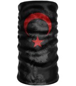Resim Türk Bayraklı Siyah 