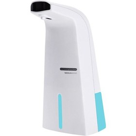 Resim SIA Sensörlü Sıvı Sabunluk Köpük Verici 21x10x5 cm 250 ml Banyo Seti Beyaz 