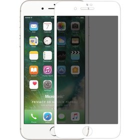 Resim Microsonic Apple Iphone Se 2022 Privacy 5d Gizlilik Filtreli Cam Ekran Koruyucu Beyaz Microsonic