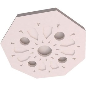 Resim Motifpiyer Tavan Spot Göbek TGS-74 Altıgen 56 CM 