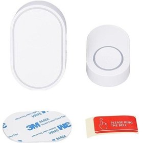 Resim Sunup Sn-22165 Kablosuz Akıllı Kapı Zili Led Görsel Uyarı 38 Melodili 