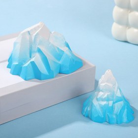 Resim Plastik Yapay Kar Dağı Peyzajı - Akvaryum Dekorasyonu, Balık Tankı Manzarası ve Su Ortamı için İdeal, Serin Peyzaj, Detaylı Dokulu, Akvaryum Dekorasyonları 