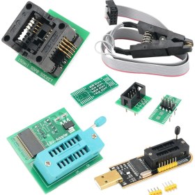 Resim Guangdong Spirit USB 1.8V Adaptör Soic8 Adaptör Modülü Programcı Soıc8 Sop8 Eeprom Için Test Klipsi 