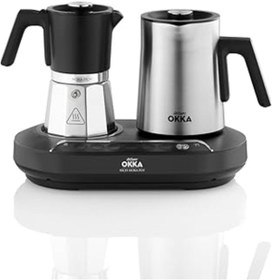 Resim NETWORK ART Arzum Okka Ok0027 Rich Moka Pot Chrome 
