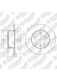 Resim Fren Dıskı Arka 5d 305mm Mavano B 2.3 10- 