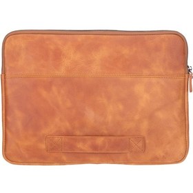 Resim Torıno Tuscan Tan Super Slim 14inç Laptop / Apple Uyumlu MacBook Kılıf Kahverengi 
