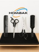 Resim Hombak 4 Set Ara Makas Kırık Efile Makas Kuaför Berber Makas Seti 