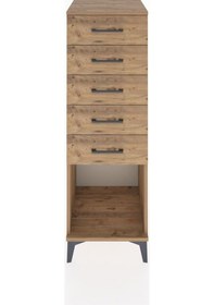 Resim Hyperion Dolap 5 Çekmeceli 44x44x134 Çam-çam Çam 