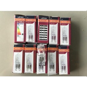 Resim 10 Adet G9 Halojen Lamba 220v 40w 640 Lümen Şeffaf 