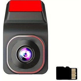 Resim Globalbloom Yixingjia Hd Çift Kameralı Araç Kamerası 64gb Hafıza Kartı Dahil Kızılötesi Gece Görüşü 