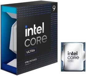 Resim Intel Core Ultra 9 285K Arrow Lake 24 Çekirdekli (8P+16E), LGA 1851, 125W Kilitli Masaüstü İşlemci Z890 Anakart BX80768285K Plus Mavark Kalem Işığı için (Intel Core Ultra 9) 