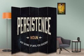 Resim Motivasyon Tasarımlı Özel Tasarım Paravan Room Divider 180 x 200 cm 