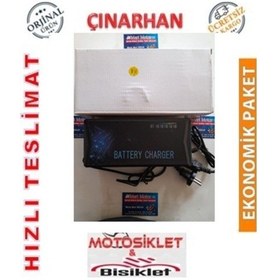 Resim E-Bike Elektirik Bisiklet Şarj Aleti Cihazı 72V 20Ah 6 Akü (528390315) 