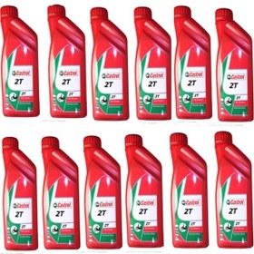 Resim Castrol 2t 1 L 2 Zamanlı Benzin katkı Yağı 12 Adet 