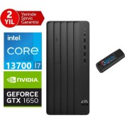 Resim Hp 290 Pro G9 Intel Core I7 13700 32GB 512GB SSD 4GB/GTX1650 WINDOWS11PRO Masaüstü Blgisayar 3624A8ET52+ZETTAUSBBELLEK 