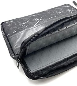 Resim 13-14'' inç Mermer Desenli Siyah Laptop/Macbook/Notebook/Tablet/Evrak Kılıfı 