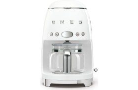 Resim smeg Smeg 50's Style Beyaz Kettle - 1x2 Ekmek Kızartma Makinesi ve Filtre Kahve Makine Seti Klf-Tsf-Dcf 