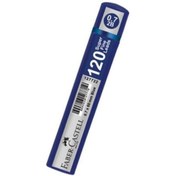Resim 0.7 Kalem Ucu Min Faber Grip 2B 120 li 0,7 Uç Mavi Tüp 1 Paket 