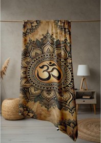 Resim Dijital Baskı Plaj Deniz Havlusu Modern Desenli Peştamal 80x160 Cm Hvl0063 Renkli 