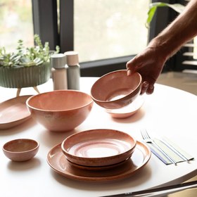 Resim 2 Kişilik Stoneware Yemek Takımı - Sayfi Mavi 