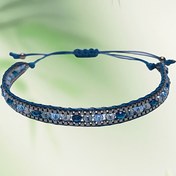 Resim Vintage El Dokuma Bohem Boncuklu Ayarlanabilir Etnik Tarzı Bilezik 