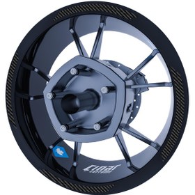 Resim Karbon Fiber Dokulu Double Stripe Jant Şeridi Sticker Çınar Extreme 