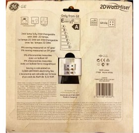 Resim General Electric 34 Watt 2d Ampul-Sarı Işık 