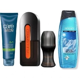 Resim Avon Full Speed Erkek Parfüm 4lü Bakım Seti 