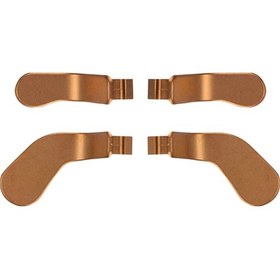 Resim Mıcrosoft Xbox One Elite Serisi 2 İçin 6'lı Metal Kontrolcü Aksesuar Seti - 4 Kürek Ve 2 D-pad Gümüş Chına3+spor2. Bölge 