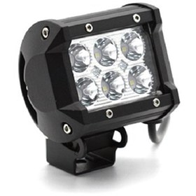 Resim Genel Markalar Hk Off Road Projektör 10-30v 6 Led Metal Çakarlı Uyumlu 