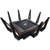 Resim Xnews Asus GT-AX11000 Triband-Gaming-Ai Mesh-Torrent-Bulut-Dlna-4g-Vpn-Router-Access Point 