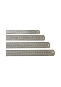 Resim Paslanmaz Çelik Cetvel 150 Cm Gri 