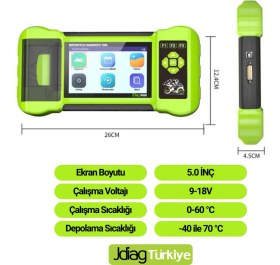 Resim Jdiag M300 Master Türkçe Arıza Tespit Cihazı Full Set 